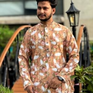 প্রিমিয়াম পাঞ্জাবি সফট চায়না স্টিচ কাপড় - ৫