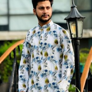 প্রিমিয়াম পাঞ্জাবি সফট চায়না স্টিচ কাপড় - ৭